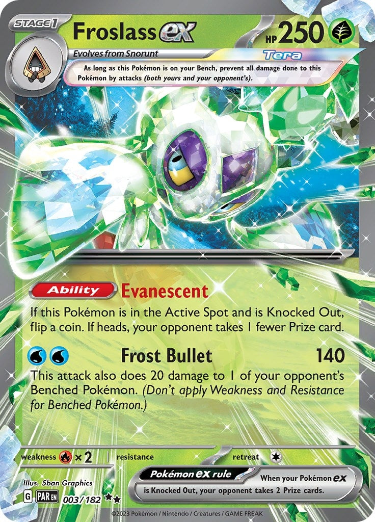 Image for Froslass ex (003/182) - Pokemon