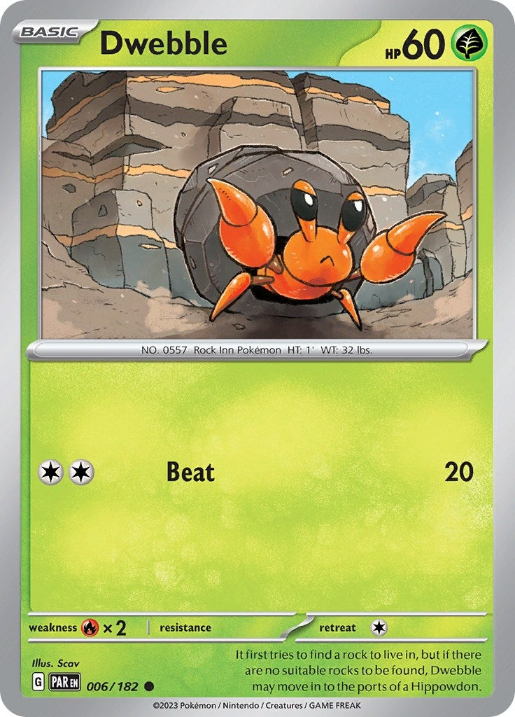 Image for Dwebble (006/182) - Pokemon