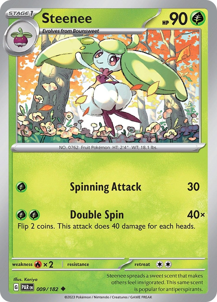 Image for Steenee (009/182) - Pokemon