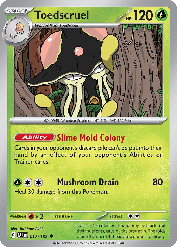 Image for Toedscruel (017/182) - Pokemon