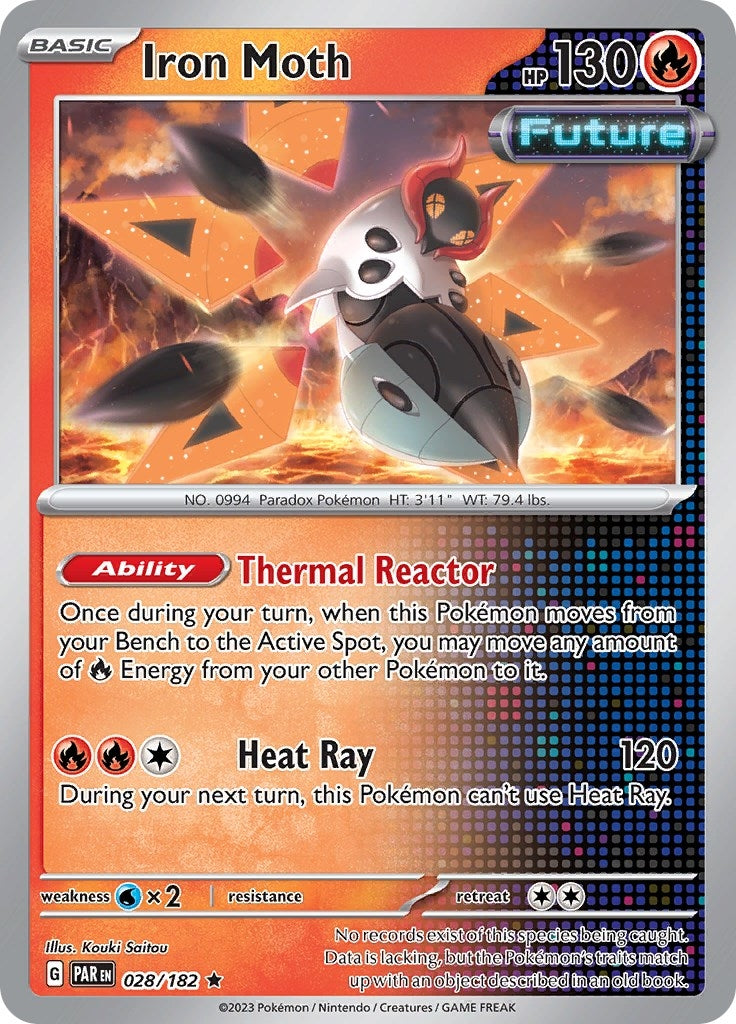 Image for Iron Moth (028/182) - Pokemon