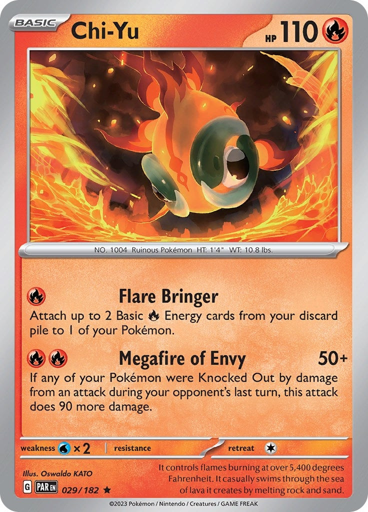 Image for Chi-Yu (029/182) - Pokemon