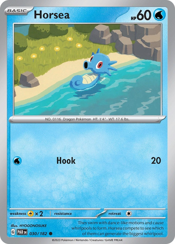 Image for Horsea (030/182) - Pokemon
