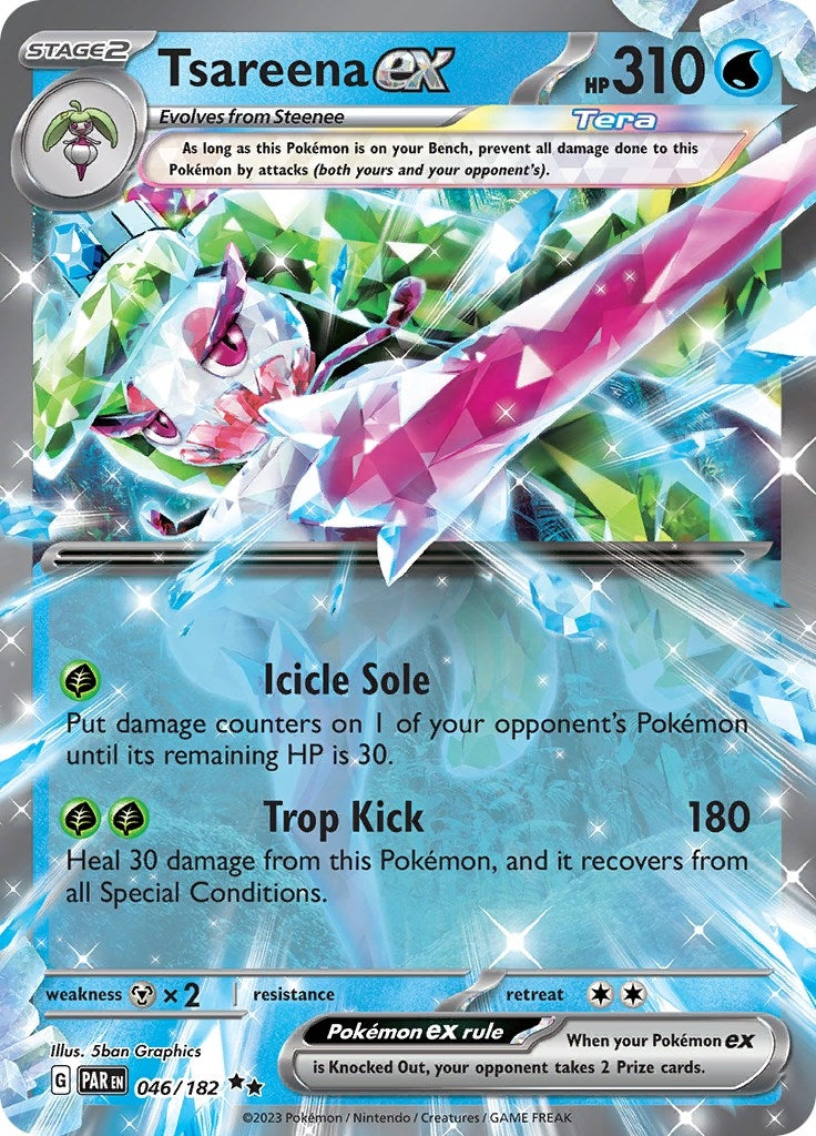 Image for Tsareena ex (046/182) - Pokemon