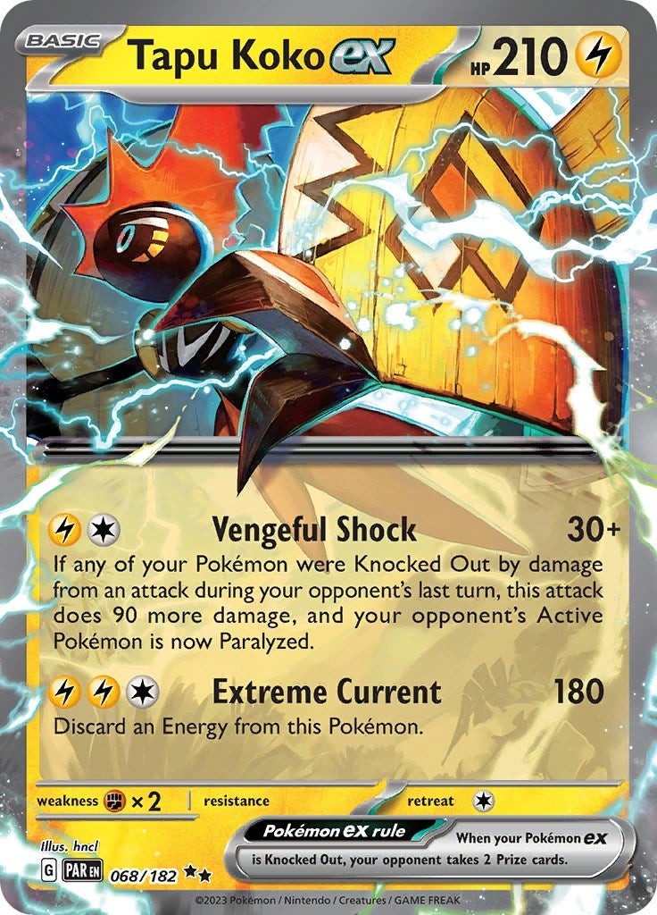 Image for Tapu Koko ex (068/182) - Pokemon