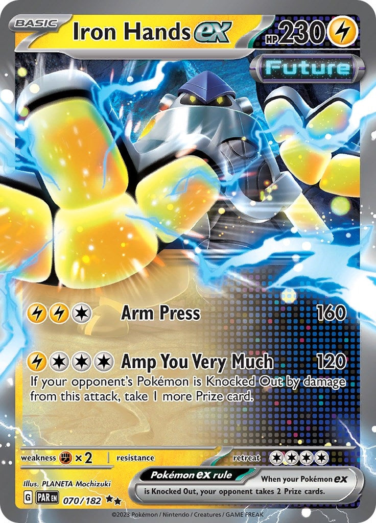 Image for Iron Hands ex (070/182) - Pokemon
