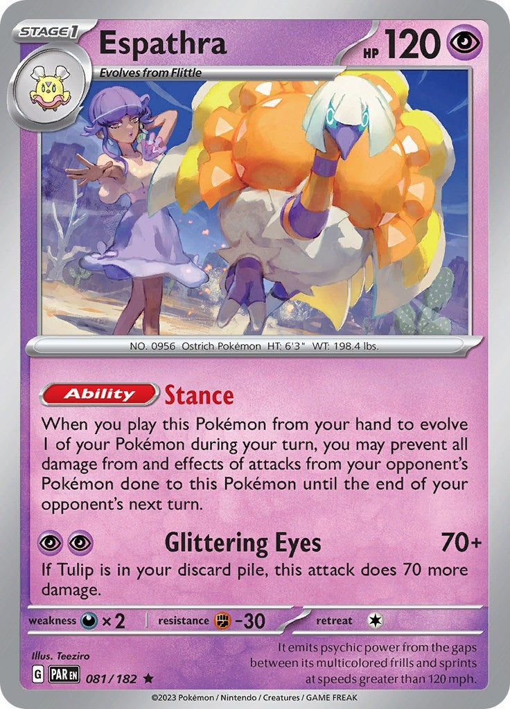 Image for Espathra (081/182) - Pokemon