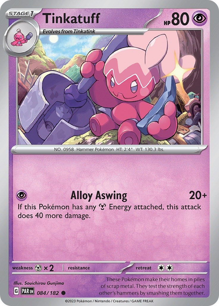 Image for Tinkatuff (084/182) - Pokemon
