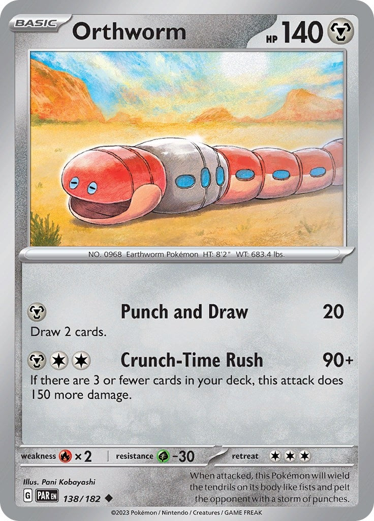 Image for Orthworm (138/182) - Pokemon