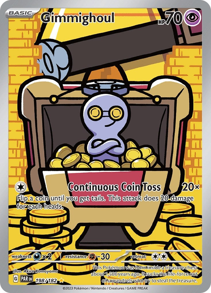 Image for Gimmighoul (198/182) - Pokemon