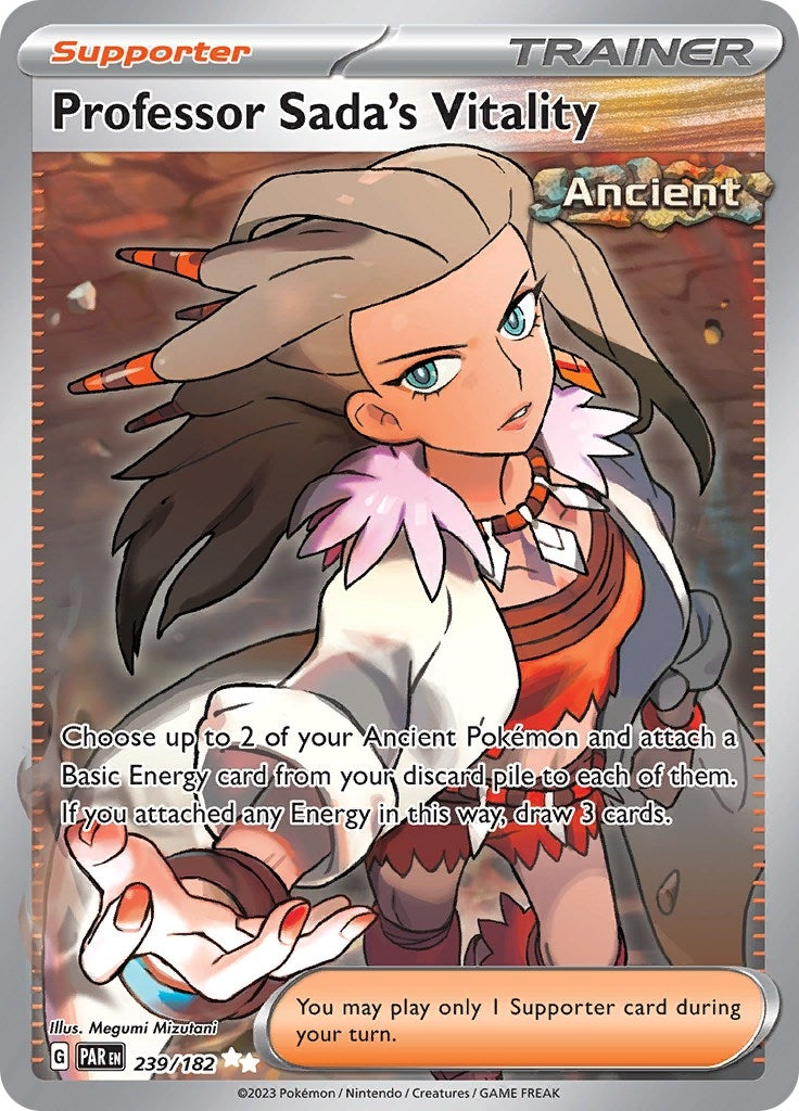 Image for Professor Sada's Vitality (239/182) - Pokemon