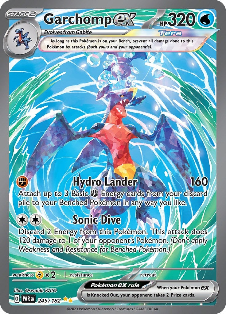 Image for Garchomp ex (245/182) - Pokemon