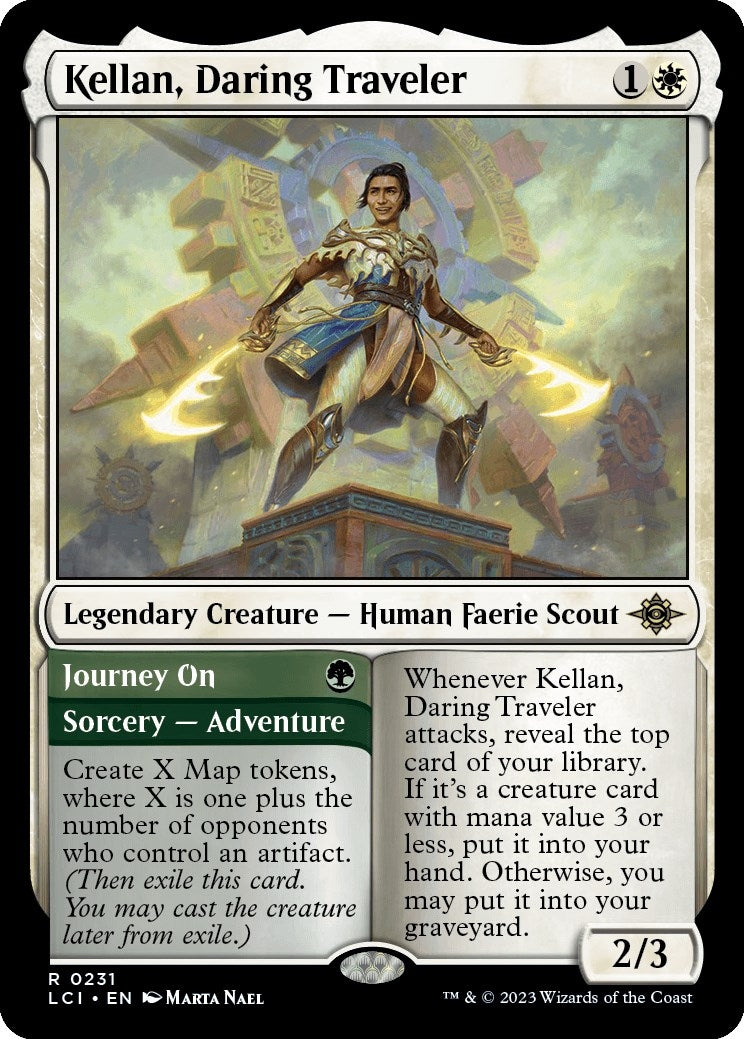 Image for Kellan, Daring Traveler (231) - Magic: The Gathering