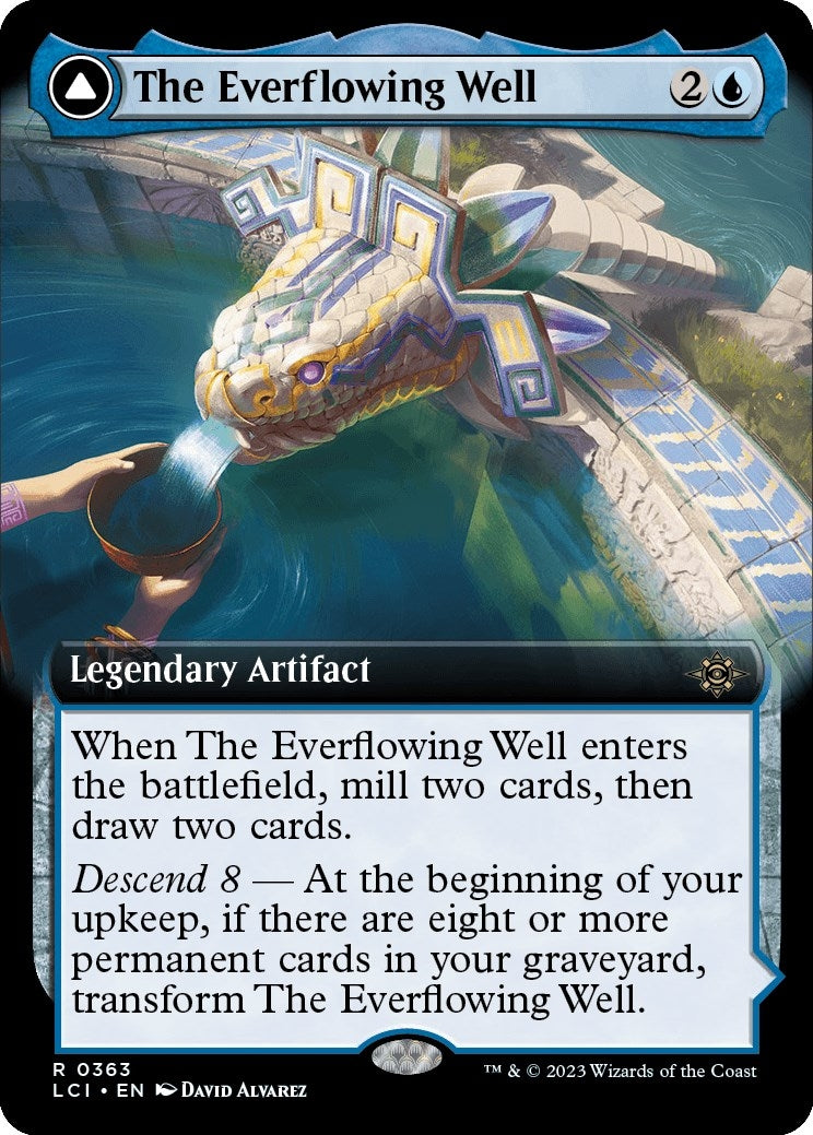 Image for The Everflowing Well (Extended Art) (363) - Magic: The Gathering