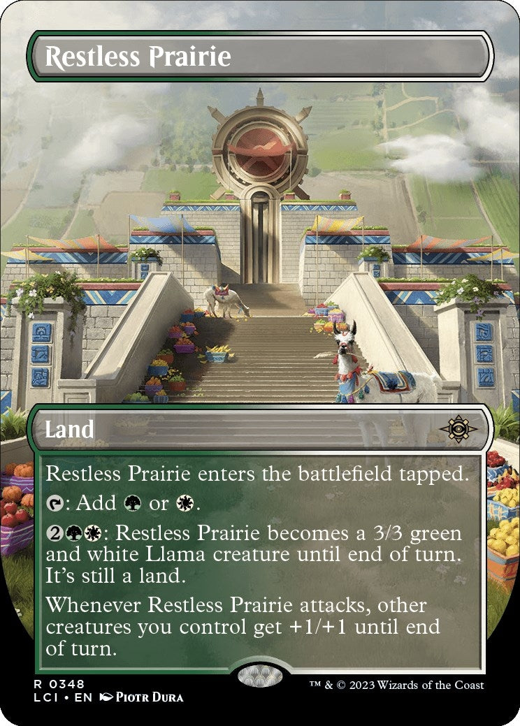 Image for Restless Prairie (Borderless) (348) - Magic: The Gathering