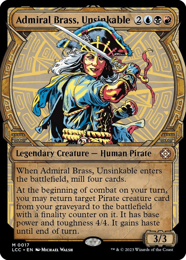 Admiral Brass, Unsinkable (Showcase) (17)