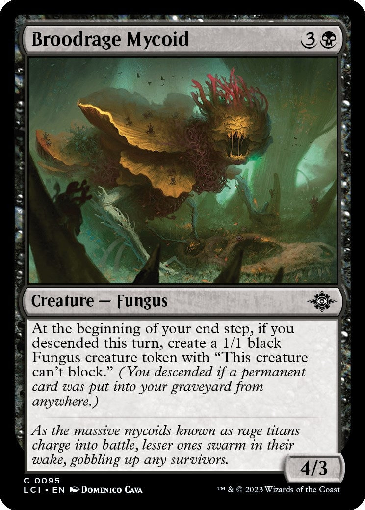 Image for Broodrage Mycoid (95) - Magic: The Gathering