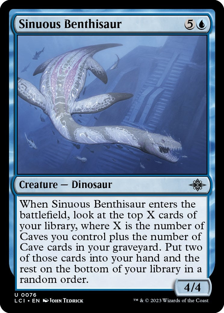 Image for Sinuous Benthisaur (76) - Magic: The Gathering