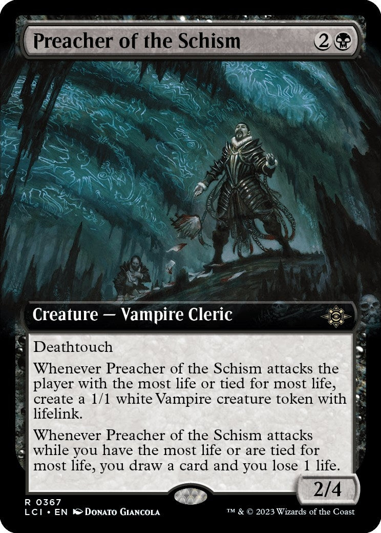 Image for Preacher of the Schism (Extended Art) (367) - Magic: The Gathering
