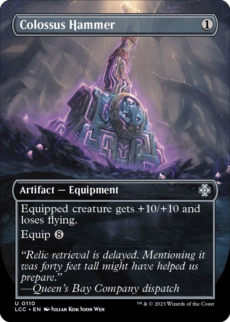 Image for Colossus Hammer (Borderless) (110) - Magic: The Gathering