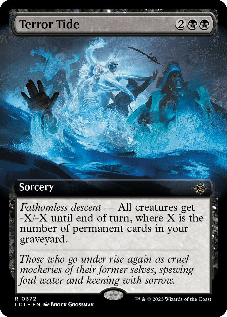 Image for Terror Tide (Extended Art) (372) - Magic: The Gathering