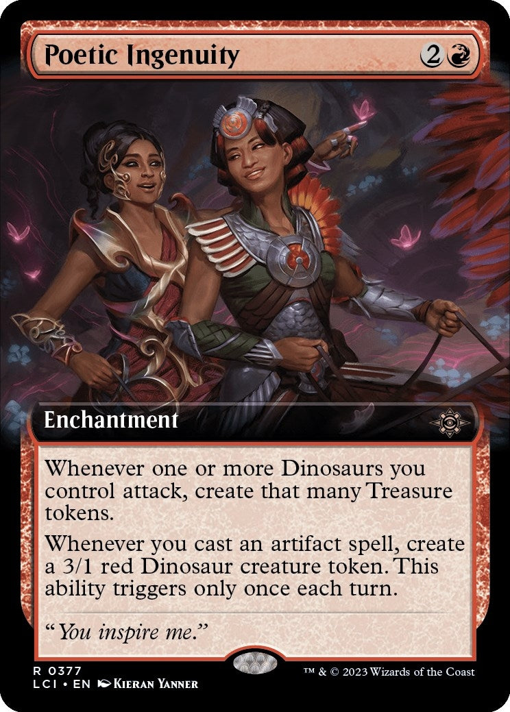 Image for Poetic Ingenuity (Extended Art) (377) - Magic: The Gathering