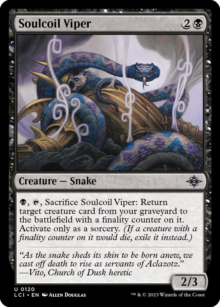 Image for Soulcoil Viper (120) - Magic: The Gathering