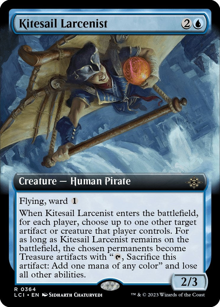 Image for Kitesail Larcenist (Extended Art) (364) - Magic: The Gathering