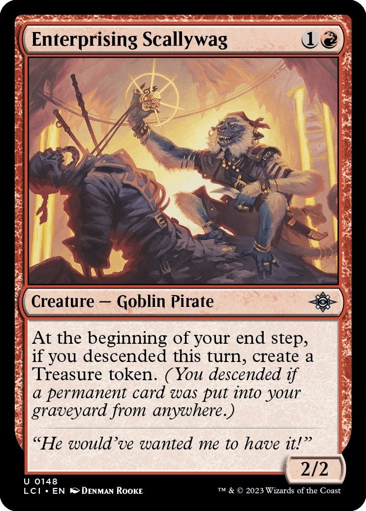 Image for Enterprising Scallywag (148) - Magic: The Gathering