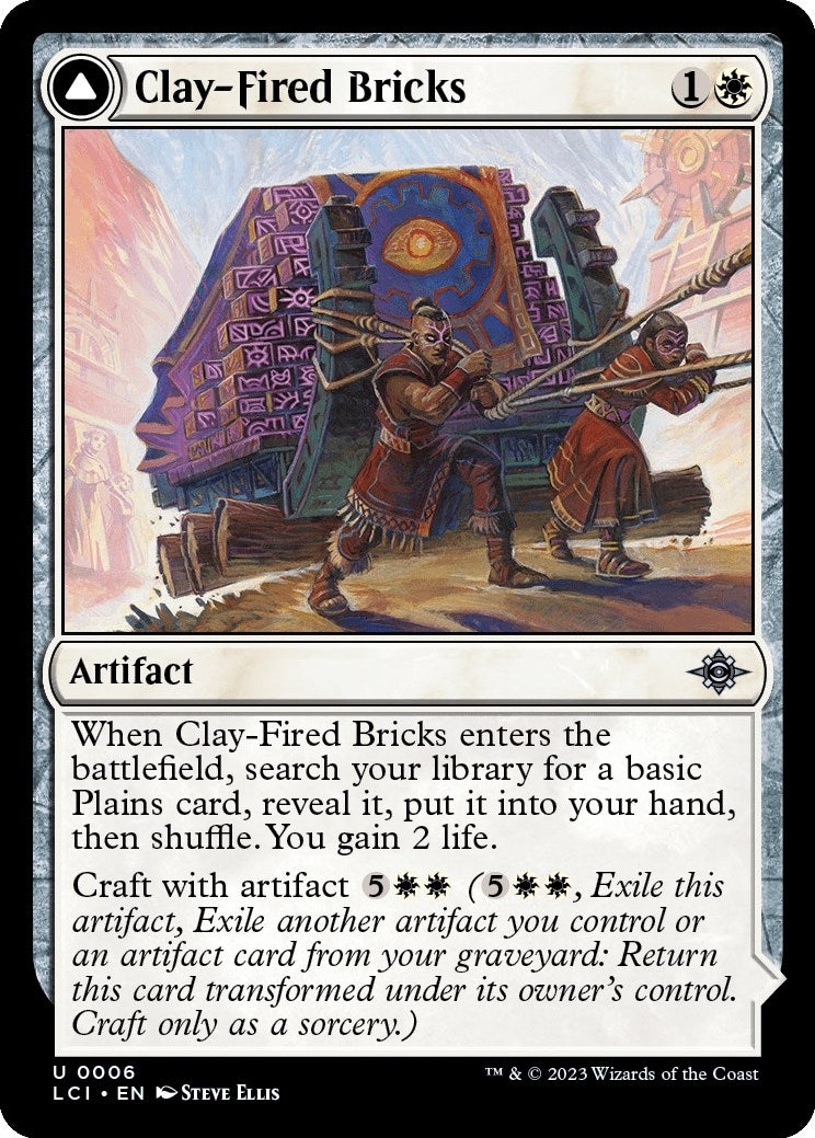 Image for Clay-Fired Bricks (6) - Magic: The Gathering