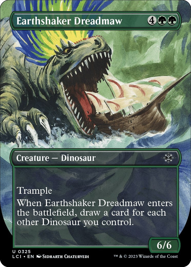 Image for Earthshaker Dreadmaw (Borderless) (325) - Magic: The Gathering