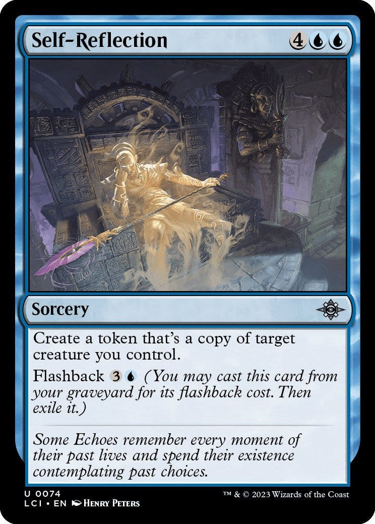 Image for Self-Reflection (74) - Magic: The Gathering