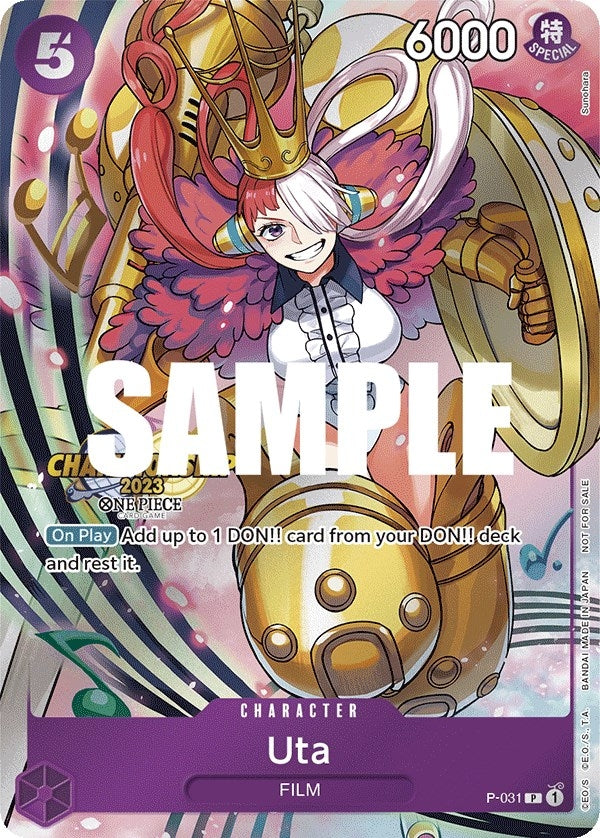 Image for Uta (CS 2023 Event Pack) (P-031) - One Piece Card Game