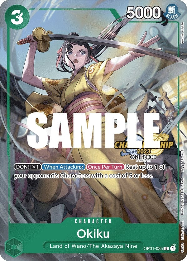 Image for Okiku (CS 2023 Celebration Pack) (OP01-035) - One Piece Card Game