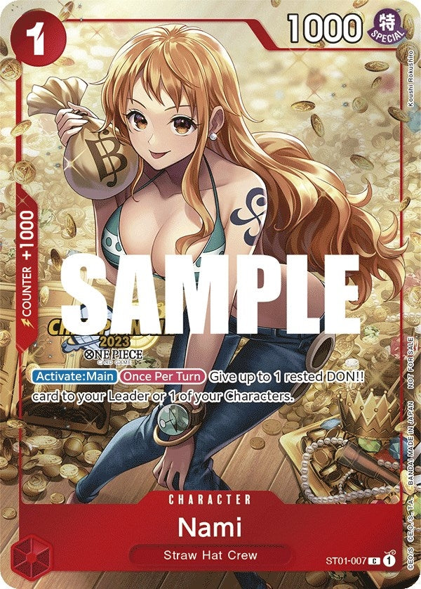 Image for Nami (CS 2023 Celebration Pack) (ST01-007) - One Piece Card Game