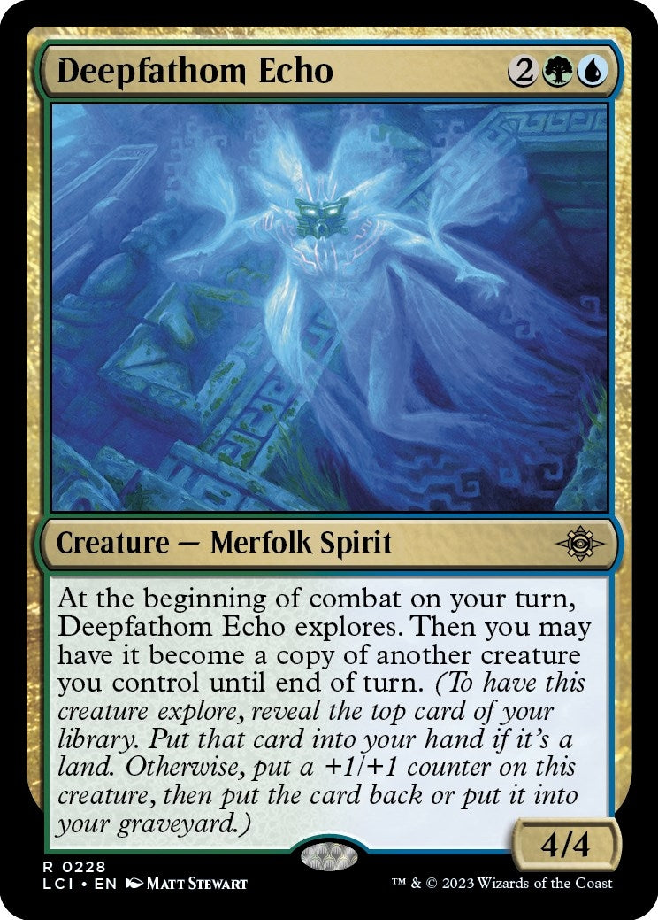 Image for Deepfathom Echo (228) - Magic: The Gathering