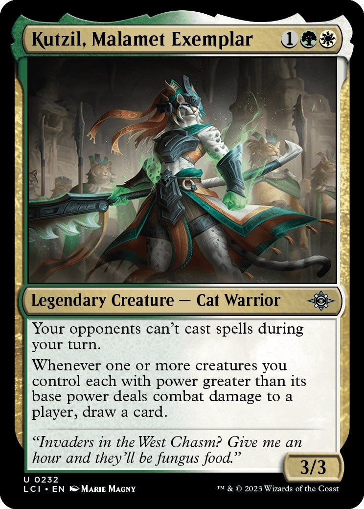 Image for Kutzil, Malamet Exemplar (232) - Magic: The Gathering