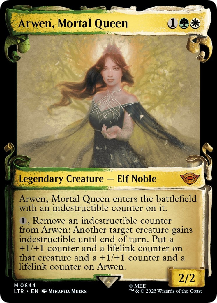 Image for Arwen, Mortal Queen (Showcase Scrolls) (644) - Magic: The Gathering