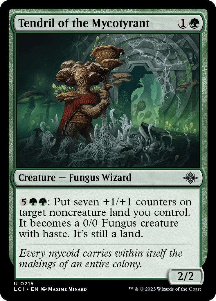 Image for Tendril of the Mycotyrant (215) - Magic: The Gathering
