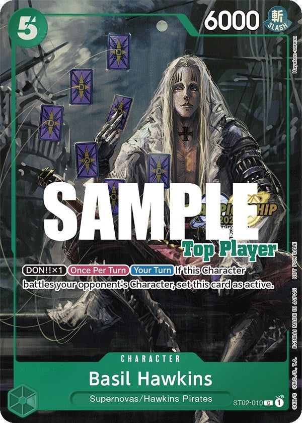 Image for Basil Hawkins (CS 2023 Top Players Pack) (ST02-010) - One Piece Card Game