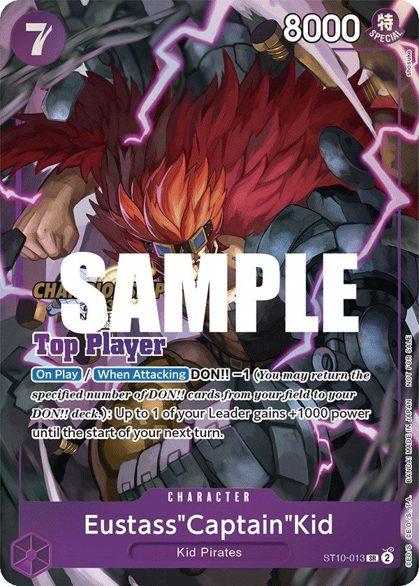 Image for Eustass"Captain"Kid (CS 2023 Top Players Pack) (ST10-013) - One Piece Card Game