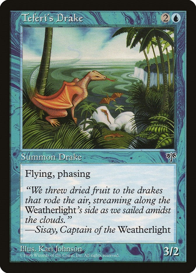Image for Teferi's Drake - Magic: The Gathering