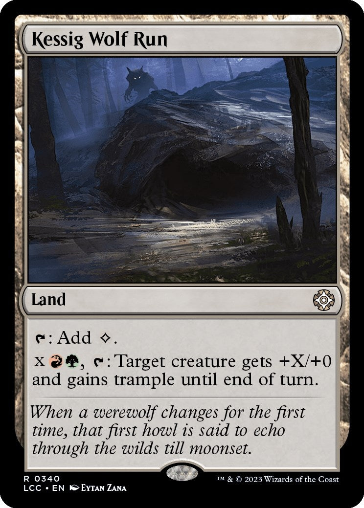 Image for Kessig Wolf Run (340) - Magic: The Gathering