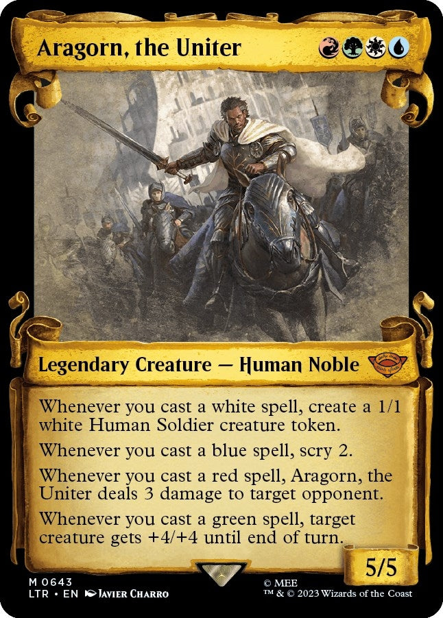 Aragorn, the Uniter (Showcase Scrolls) (643)