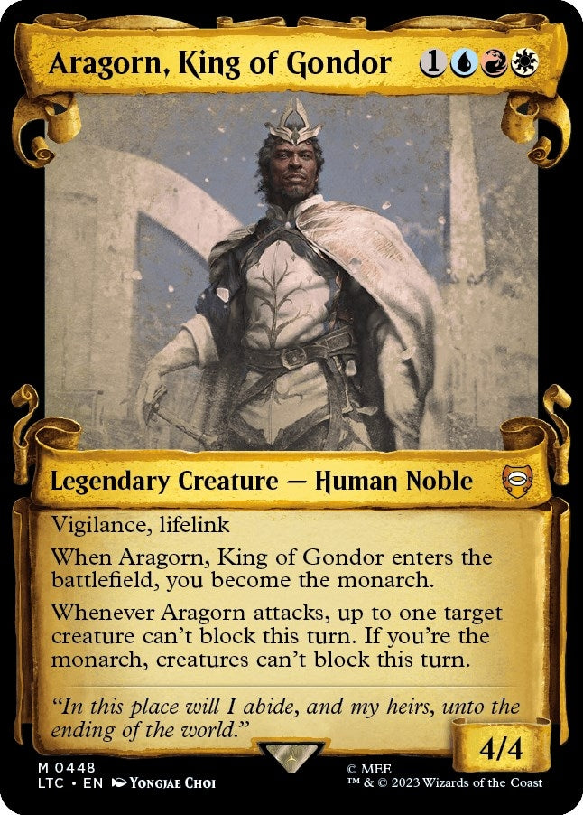 Aragorn, King of Gondor (Showcase Scrolls) (448)