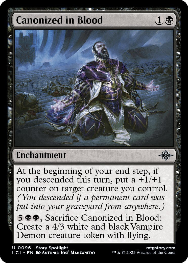 Image for Canonized in Blood (96) - Magic: The Gathering