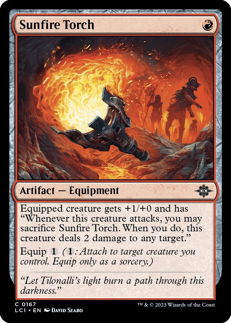 Image for Sunfire Torch (167) - Magic: The Gathering