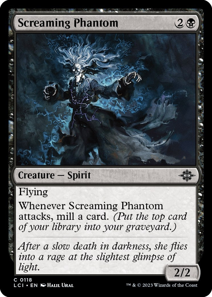 Image for Screaming Phantom (118) - Magic: The Gathering