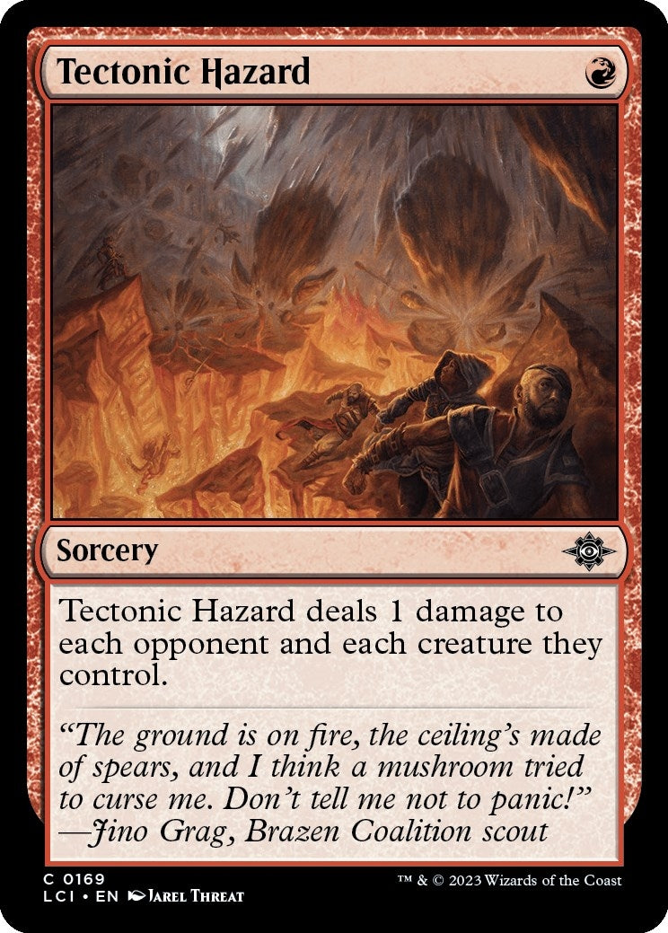 Image for Tectonic Hazard (169) - Magic: The Gathering