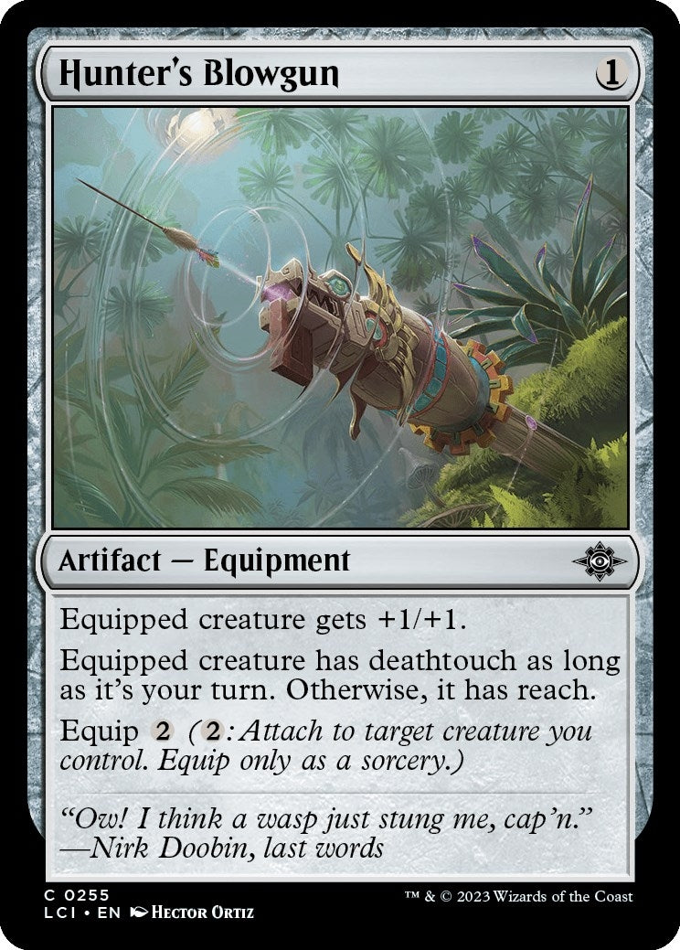 Image for Hunter's Blowgun (255) - Magic: The Gathering
